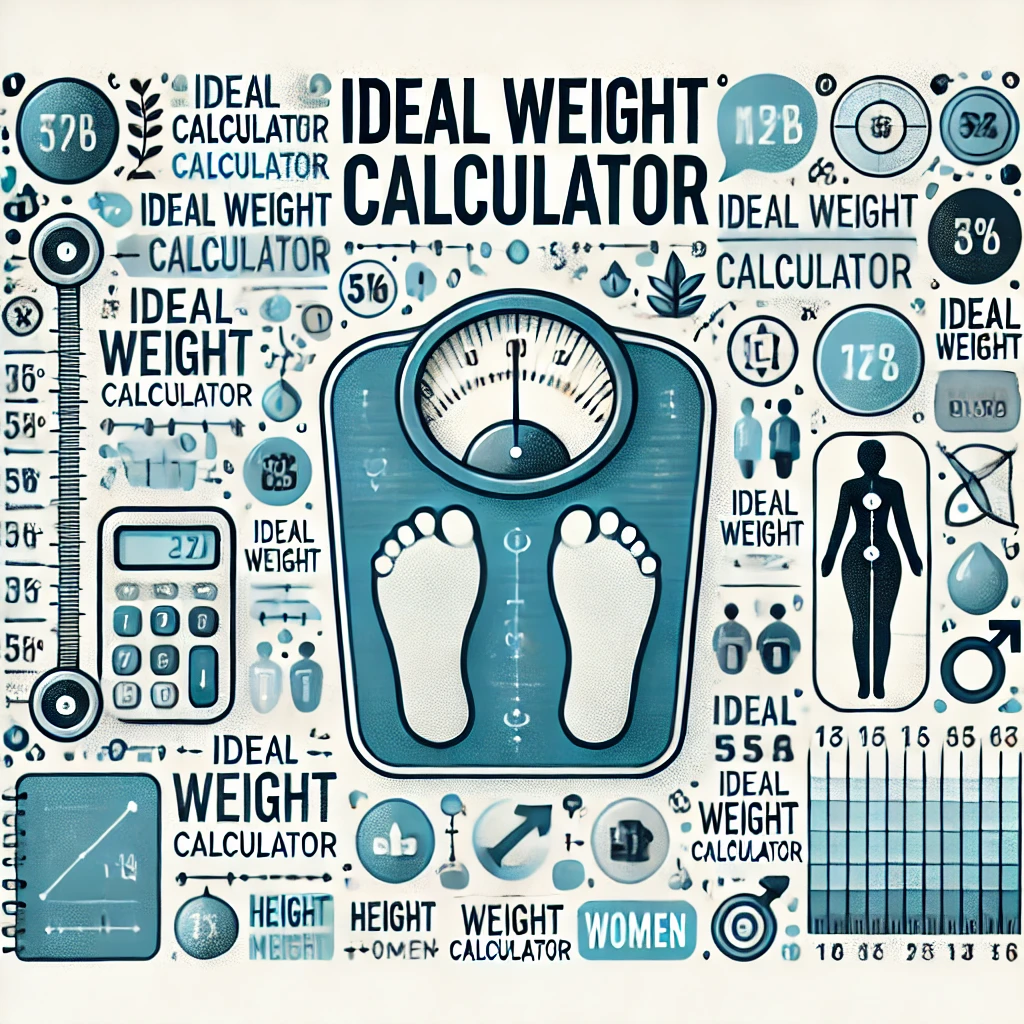 Ideal Weight Calculator - Tool to Find Recommended Weight